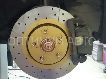 Замена тормозных дисков